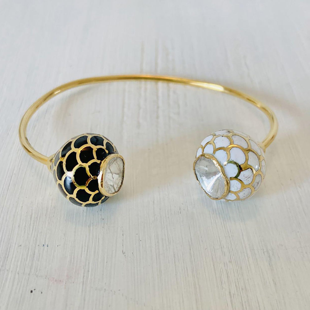 Noor Enamel Bracelet
