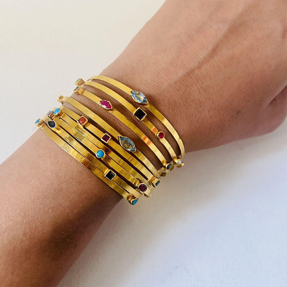 Narnia Multi Gem Cuff