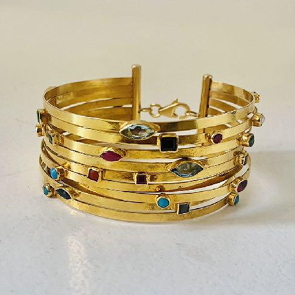 Narnia Multi Gem Cuff