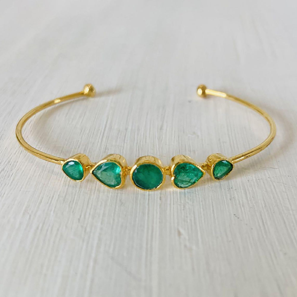 Nina Emerald Bracelet