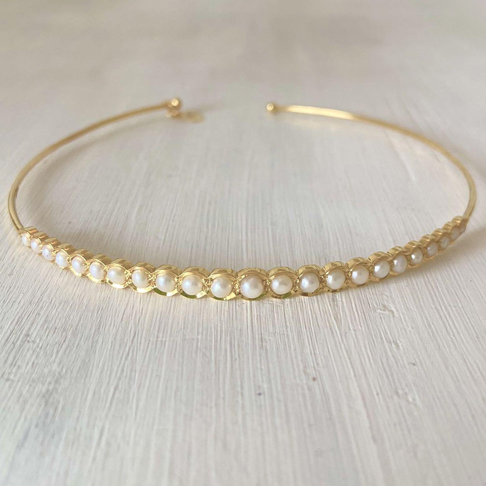 Narcissus Pearl Choker